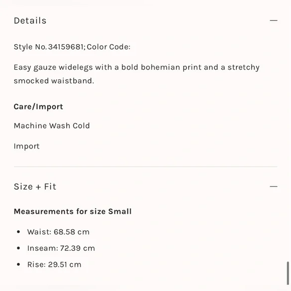 Free People Black and White Wide Leg Pants - Picture 9 of 9